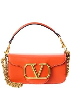 Valentino VLogo Loco Small Leather Shoulder Bag Women