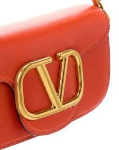 Valentino VLogo Loco Small Leather Shoulder Bag Women -Fashionable Womens Clothing Store 1160564141 RLLD 3