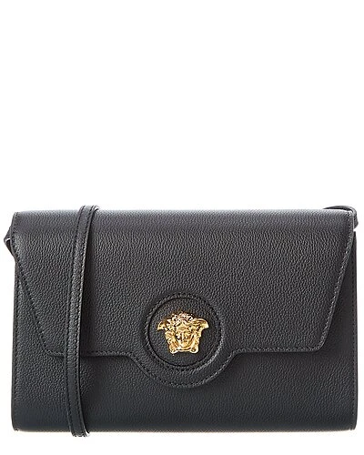 Versace La Medusa Long Leather Shoulder Bag Women 3 Versace La Medusa Long Leather Shoulder Bag Women