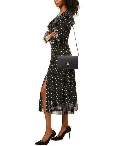 Versace La Medusa Long Leather Shoulder Bag Women 6 Versace La Medusa Long Leather Shoulder Bag Women - Image 4