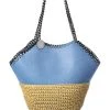 STELLA MCCARTNEY Falabella Medium Raffia Tote Women 2 STELLA MCCARTNEY Falabella Medium Raffia Tote Women -Fashionable Womens Clothing Store 1161295667 RLLD 1