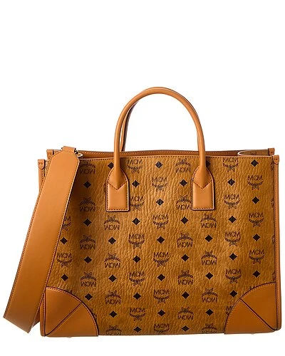 MCM Munchen Visetos Tote Women 3 MCM Munchen Visetos Tote Women