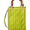 FENDI Sunshine Mini Leather Tote Women