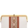 Lauren Leather Clutch Women