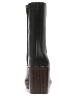 Vince Nicco Leather Mid Shaft Boot Women -Fashionable Womens Clothing Store 1311501537 RLLD 3