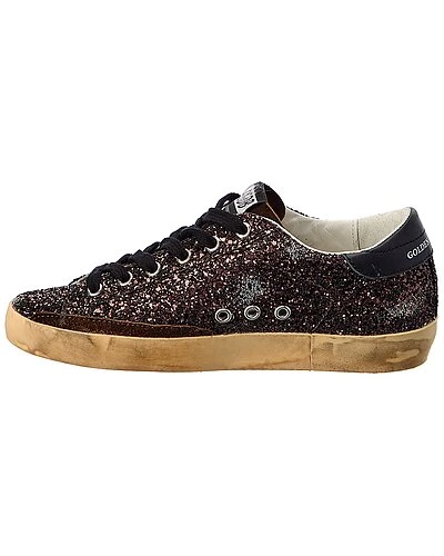 Golden Goose Superstar Glitter & Leather Sneaker Women 4 Golden Goose Superstar Glitter & Leather Sneaker Women - Image 2