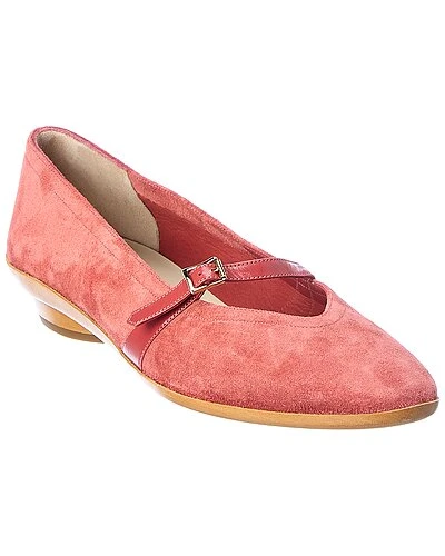 Salvatore Ferragamo Audrey Suede Flat Women 3 Salvatore Ferragamo Audrey Suede Flat Women