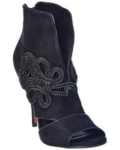 Salvatore Ferragamo Amirah Suede Bootie Women