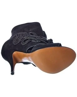 Salvatore Ferragamo Amirah Suede Bootie Women -Fashionable Womens Clothing Store 1313148190 RLLD 4