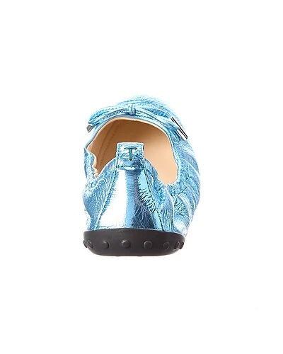 Tod's Leather Ballerina Flat Women 5 Tod's Leather Ballerina Flat Women - Image 3