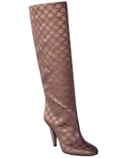 FENDI FF Karligraphy Knee-High Boot Women
