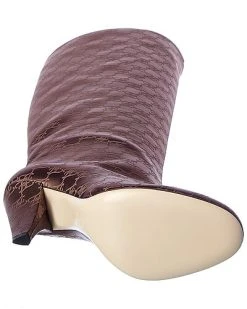 FENDI FF Karligraphy Knee-High Boot Women -Fashionable Womens Clothing Store 1313173540 RLLD 4