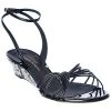 Giuseppe Zanotti Ylenia 30 Python & Patent Wedge Sandal Women -Fashionable Womens Clothing Store 1313195119 RLLD 1