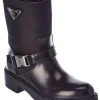 Prada Logo Nylon & Leather Boot Women 2 Prada Logo Nylon & Leather Boot Women -Fashionable Womens Clothing Store 1313259923 RLLD 1