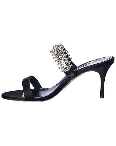 Manolo Blahnik Sako 70 Satin Sandal Women 4 Manolo Blahnik Sako 70 Satin Sandal Women - Image 2