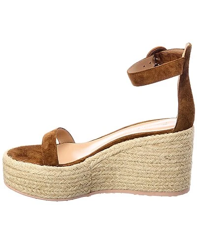 45 Suede Platform Sandal Women 4 45 Suede Platform Sandal Women - Image 2