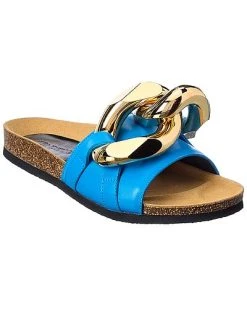 JW Anderson Chain Leather Sandal Women