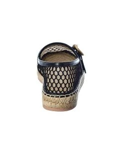 Mesh & Leather Espadrille Women -Fashionable Womens Clothing Store 1313343627 RLLD 3