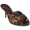 Dolce & Gabbana Silk & Leather Mule Women 1 Dolce & Gabbana Silk & Leather Mule Women -Fashionable Womens Clothing Store 1313349775 RLLD 1