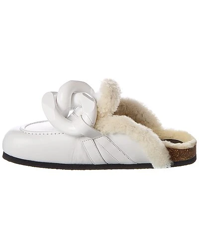 JW Anderson Chain Leather Mule Women 4 JW Anderson Chain Leather Mule Women - Image 2