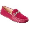 Tod's Leather & Suede Loafer Women
