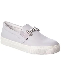 Tod's Double T Leather Slip-On Sneaker Women
