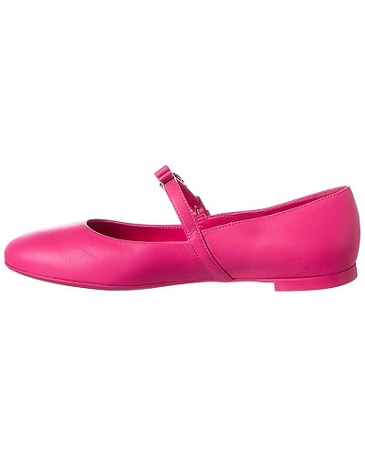 Salvatore Ferragamo Lizz Leather Ballet Flat Women 4 Salvatore Ferragamo Lizz Leather Ballet Flat Women - Image 2