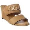 Salvatore Ferragamo Chaim Suede & Leather Wedge Sandal Women 1 Salvatore Ferragamo Chaim Suede & Leather Wedge Sandal Women -Fashionable Womens Clothing Store 1313381851 RLLD 1