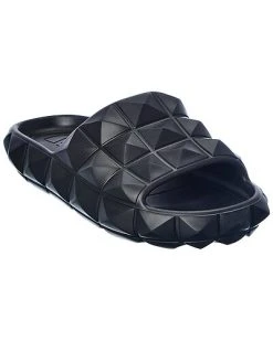 Valentino Roman Stud Turtle Rubber Slide Women