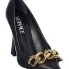 Versace Medusa Chain Leather Pump Women