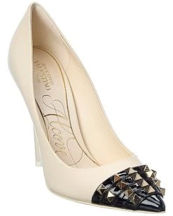 Valentino Rockstud Alcove 110 Leather Pump Women