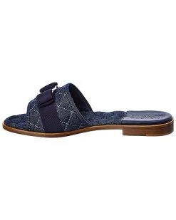 Salvatore Ferragamo LoveC Q Denim Sandal Women -Fashionable Womens Clothing Store 1313412941 RLLD 2
