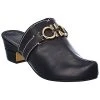 Salvatore Ferragamo Phobos Leather Mule Women