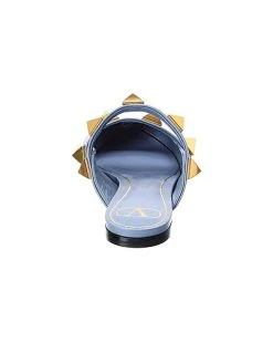 Valentino Roman Stud Leather Flat Women 9 Valentino Roman Stud Leather Flat Women -Fashionable Womens Clothing Store 1313426495 RLLD 3