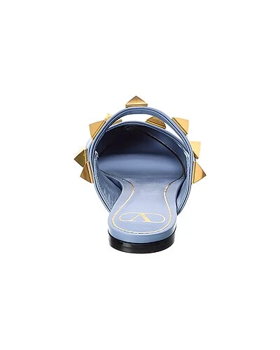 Valentino Roman Stud Leather Flat Women 5 Valentino Roman Stud Leather Flat Women - Image 3