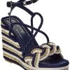 Valentino Rockstud 120 Leather & Rope Wedge Sandal Women 2 Valentino Rockstud 120 Leather & Rope Wedge Sandal Women -Fashionable Womens Clothing Store 1313431144 RLLD 1
