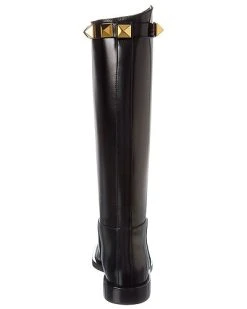 Valentino Roman Stud 15 Leather Knee-High Boot Women 9 Valentino Roman Stud 15 Leather Knee-High Boot Women -Fashionable Womens Clothing Store 1313446002 RLLD 3