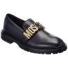 MOSCHINO Logo Leather Loafer Women