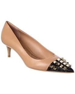 Valentino Rockstud Alcove 50 Leather Pump Women