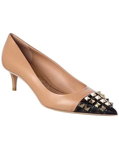 Valentino Rockstud Alcove 50 Leather Pump Women 3 Valentino Rockstud Alcove 50 Leather Pump Women
