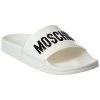 MOSCHINO Logo Embossed Rubber Slide Women -Fashionable Womens Clothing Store 1313474144 RLLD 1