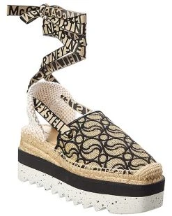 STELLA MCCARTNEY Gaia S-Wave Platform Espadrille Women
