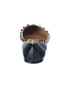 Valentino Rockstud Patent Flat Women -Fashionable Womens Clothing Store 1313492830 RLLD 3