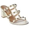 Valentino Rockstud Caged 60 Leather Sandal Women