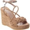 Valentino Torchon Rockstud 115 Rope Wedge Sandal Women -Fashionable Womens Clothing Store 1313492982 RLLD 1