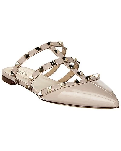Valentino Rockstud Caged Patent Flat Women 3 Valentino Rockstud Caged Patent Flat Women