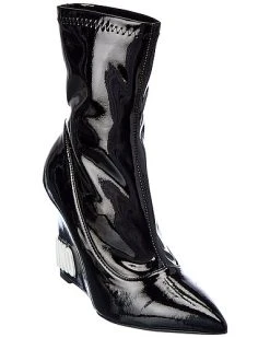 MOSCHINO Logo Bootie Women