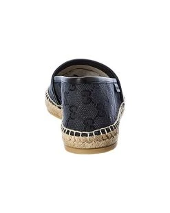 Gucci GG Canvas & Leather Espadrille Women 9 Gucci GG Canvas & Leather Espadrille Women -Fashionable Womens Clothing Store 1313502488 RLLD 3