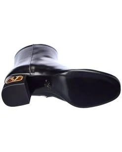 Valentino VLogo 60 Leather Bootie Women -Fashionable Womens Clothing Store 1313502513 RLLD 4