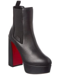 Christian Louboutin Movidastic 130 Leather Platform Boot Women